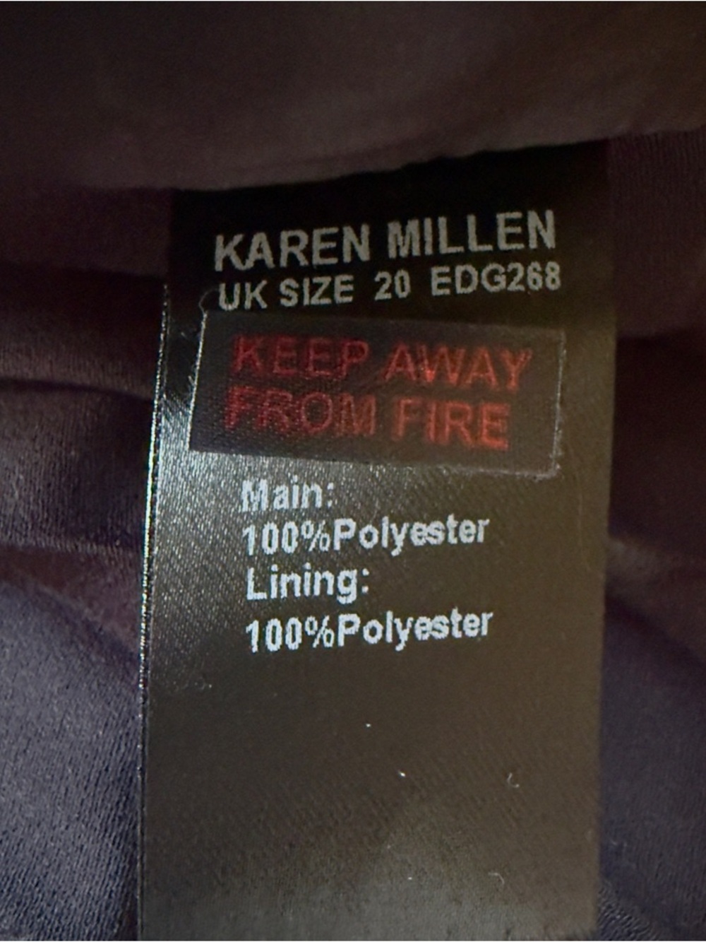Karen Millen Military Black Pleat Wrap-Front Mini Dress with Side Buckle Size 16 - Picture 12 of 15